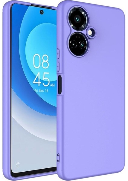 Tecno Camon 19 Pro Uyumlu Kılıf Mara Lansman Kapak, Lila