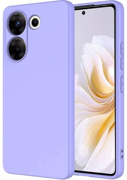 Tecno Camon 20 Pro 4g Uyumlu Kılıf Mara Lansman Kapak, Lila