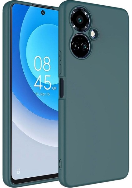 Tecno Camon 19 Pro Uyumlu Kılıf Mara Lansman Kapak, Koyu Yeşil
