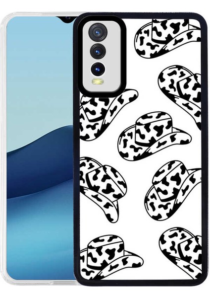 Vivo Y11S Uyumlu Kılıf M-Fit Desenli Kapak, Hat No5