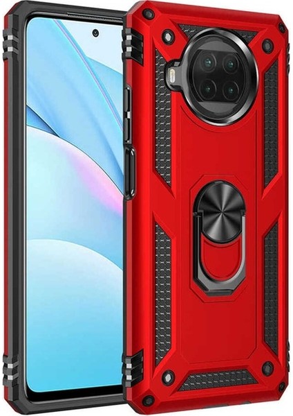 Xiaomi Mi 10T Lite 5g Uyumlu Kılıf Vega Kapak, Kırmızı