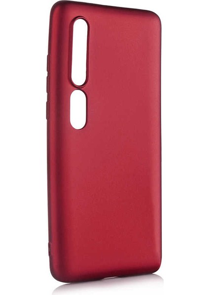 Xiaomi Mi 10 Uyumlu Kılıf Premier Silikon Kapak, Mürdüm