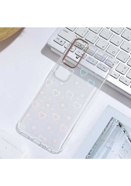Vivo Y20S Uyumlu Kılıf Sidney Desenli Sert Kapak, Heart No1