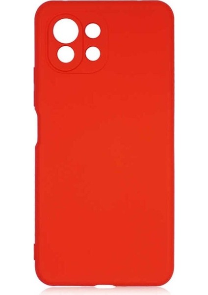 Xiaomi Mi 11 Lite Uyumlu Kılıf Mara Lansman Kapak, Pembe Koyu