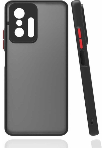 Xiaomi Mi 11T 5g Uyumlu Kılıf Hux Kapak, Siyah