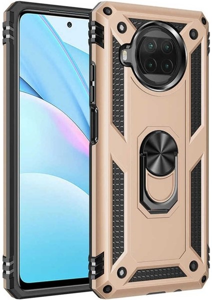 Xiaomi Mi 10T Lite 5g Uyumlu Kılıf Vega Kapak, Gold