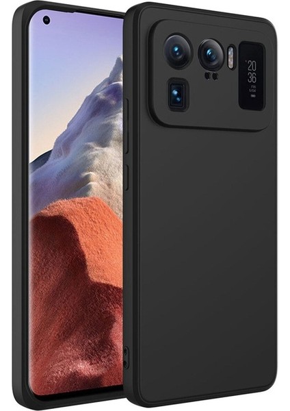 Xiaomi Mi 11 Ultra Uyumlu Kılıf Mara Lansman Kapak, Siyah