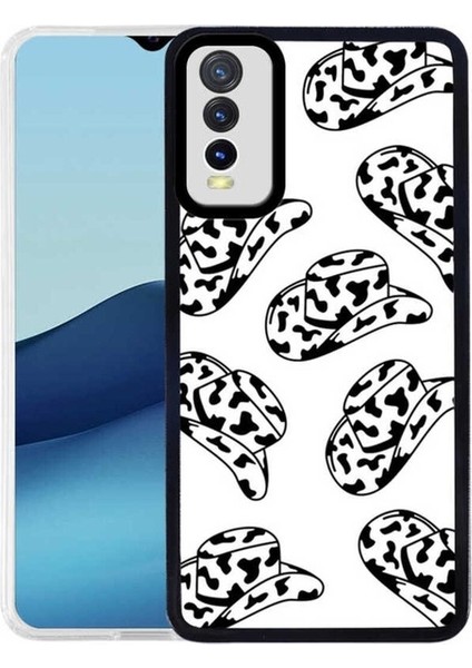Vivo Y20S Uyumlu Kılıf M-Fit Desenli Kapak, Hat No5