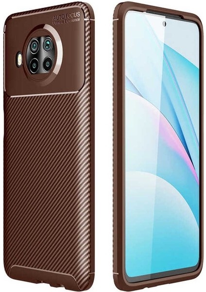 Xiaomi Mi 10T Lite 5g Uyumlu Kılıf Negro Silikon Kapak, Kahverengi