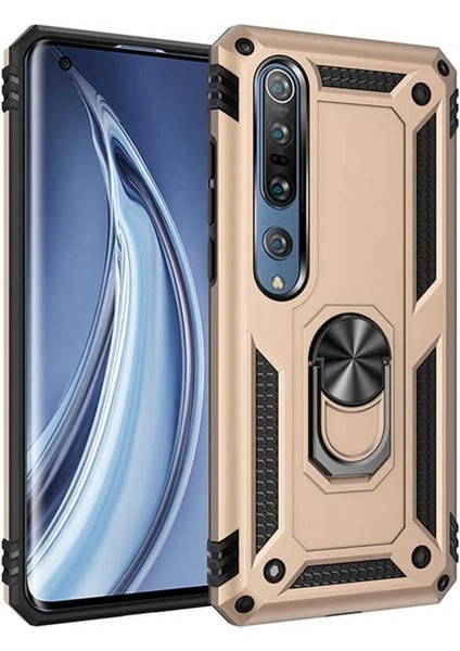 Xiaomi Mi 10 Uyumlu Kılıf Vega Kapak, Gold