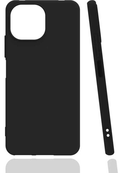Xiaomi Mi 11 Lite Uyumlu Kılıf Biye Silikon, Siyah