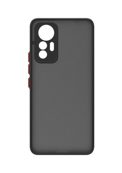 Xiaomi Mi 12 Lite Uyumlu Kılıf Hux Kapak, Siyah