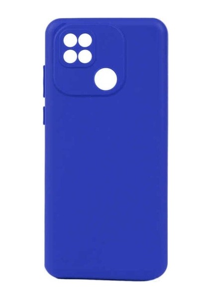 Xiaomi Poco C40 Uyumlu Kılıf Biye Silikon, Mavi