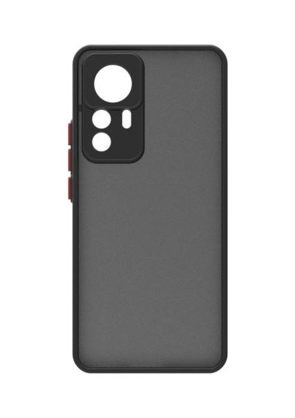 Xiaomi Mi 12T Pro Uyumlu Kılıf Hux Kapak, Siyah