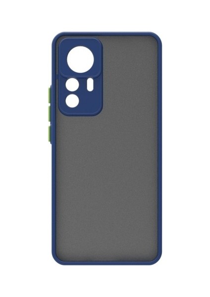 Xiaomi Mi 12T Pro Uyumlu Kılıf Hux Kapak, Lacivert