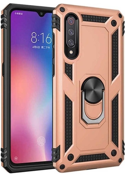 Xiaomi Mi 9 Uyumlu Kılıf Vega Kapak, Gold