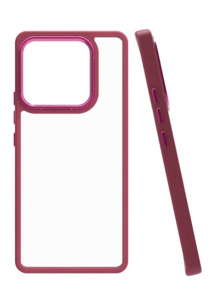 Xiaomi Mi 13 Pro Uyumlu Kılıf Flora Kapak, Kırmızı