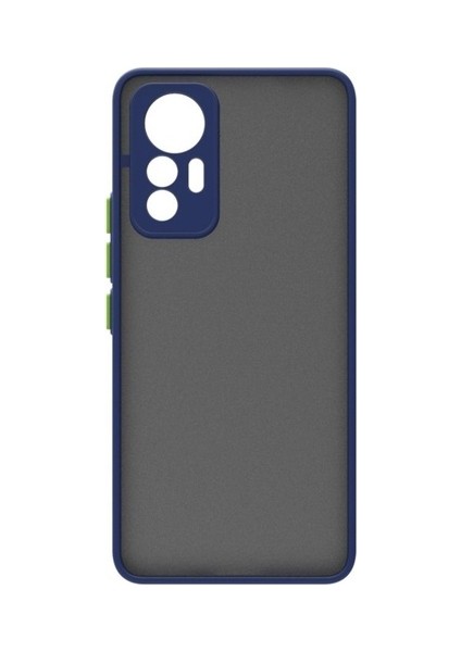 Xiaomi Mi 12 Lite Uyumlu Kılıf Hux Kapak, Lacivert