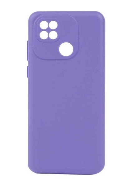 Xiaomi Poco C40 Uyumlu Kılıf Biye Silikon, Lila