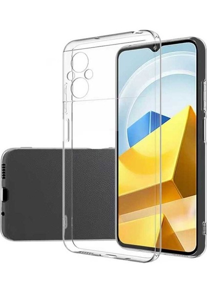Xiaomi Poco M5 Uyumlu Kılıf Süper Silikon Kapak
