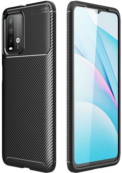 Xiaomi Poco M3 Uyumlu Kılıf Negro Silikon Kapak, Siyah