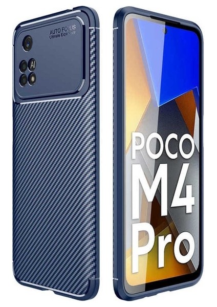 Xiaomi Poco M4 Pro 4g Uyumlu Kılıf Negro Silikon Kapak, Lacivert