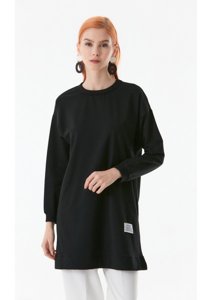 Basic Bisiklet Yaka Tunik