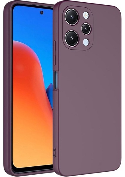 Xiaomi Redmi 12 Uyumlu Kılıf Mara Lansman Kapak, Koyu Mor