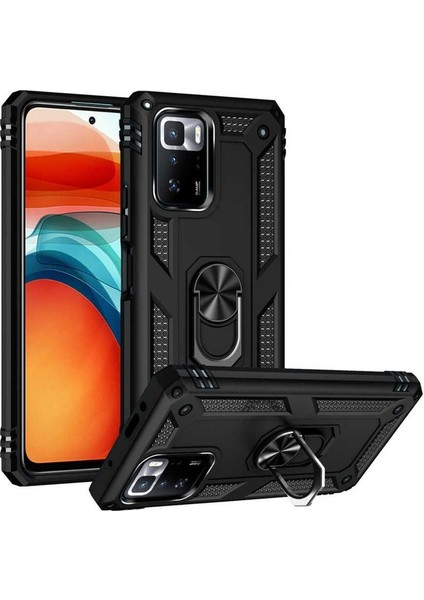 Xiaomi Poco X3 Gt Uyumlu Kılıf Vega Kapak, Siyah