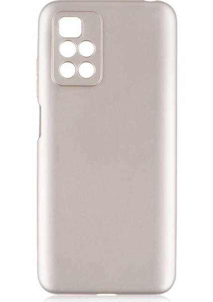 Xiaomi Redmi 10 Uyumlu Kılıf Premier Silikon Kapak, Gold
