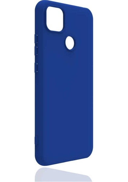 Xiaomi Redmi 9c Uyumlu Kılıf Biye Silikon, Saks Mavi