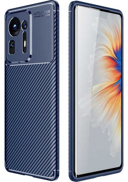 Megafox Teknoloji Xiaomi Mi Mix 4 Uyumlu Kılıf Negro Silikon Kapak, Lacivert