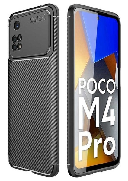 Xiaomi Poco M4 Pro 4g Uyumlu Kılıf Negro Silikon Kapak, Siyah