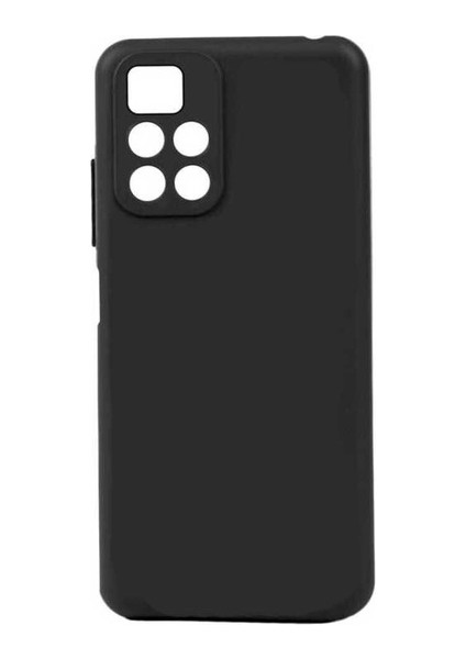 Xiaomi Redmi 10 2022 Uyumlu Kılıf Biye Silikon, Siyah