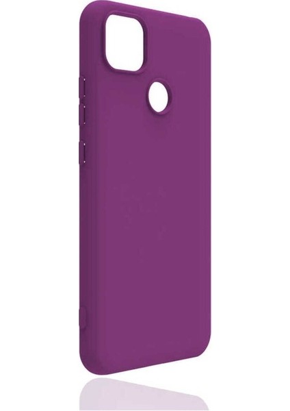 Xiaomi Redmi 9c Uyumlu Kılıf Biye Silikon, Mor