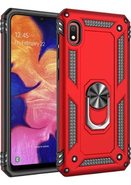 Xiaomi Redmi 7A Uyumlu Kılıf Vega Kapak, Kırmızı