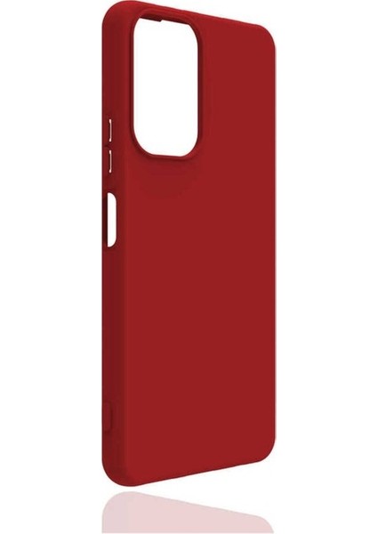 Xiaomi Redmi Note 10 Pro Uyumlu Kılıf Biye Silikon, Kırmızı