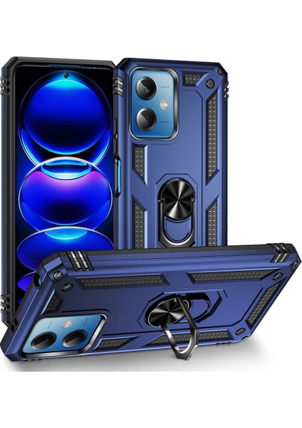 Xiaomi Redmi Note 12 5g Uyumlu Kılıf Vega Kapak, Mavi