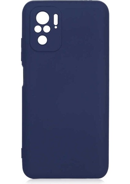 Xiaomi Redmi Note 10S Uyumlu Kılıf Mara Lansman Kapak, Lacivert