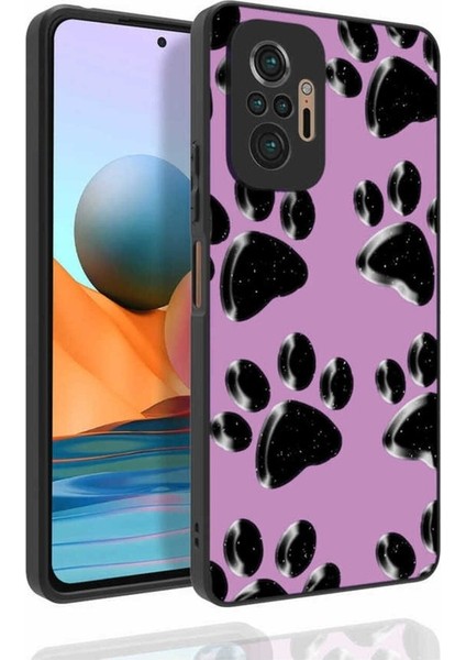 Xiaomi Redmi Note 10 Pro Uyumlu Kılıf Desenli Kamera Korumalı Parlak Nora Kapak, No3