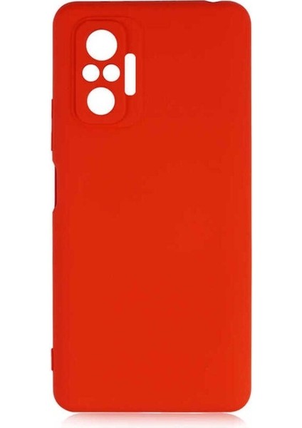 Xiaomi Redmi Note 10 Pro Uyumlu Kılıf Mara Lansman Kapak, Kırmızı