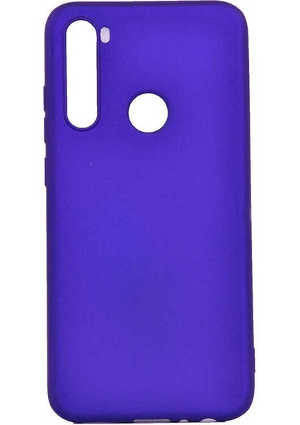 Xiaomi Redmi Note 8 Uyumlu Kılıf Premier Silikon Kapak, Saks Mavi