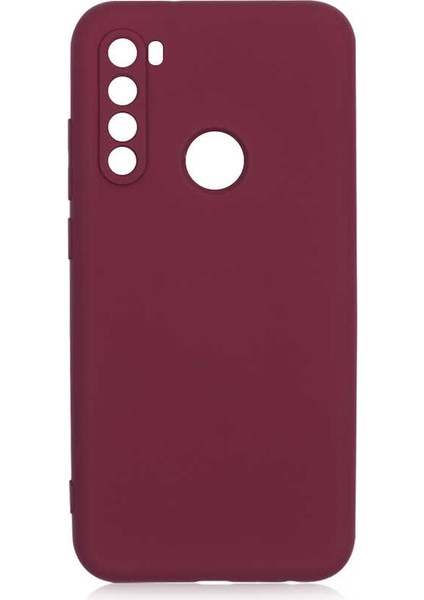 Xiaomi Redmi Note 8 Uyumlu Kılıf Mara Lansman Kapak, Koyu Mor