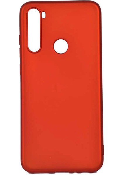 Xiaomi Redmi Note 8t Uyumlu Kılıf Premier Silikon Kapak, Kırmızı