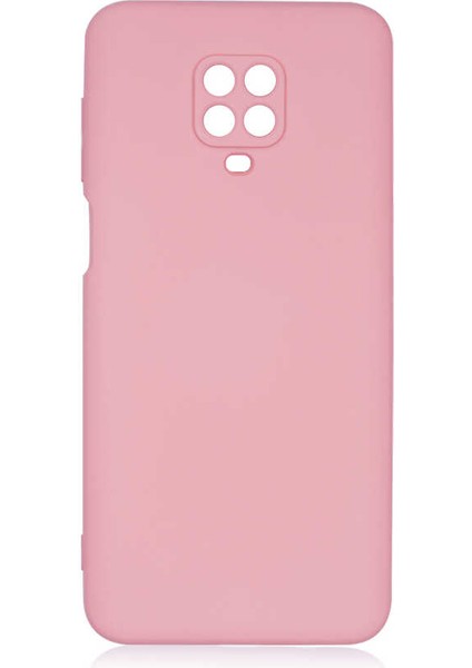 Xiaomi Redmi Note 9s Uyumlu Kılıf Mara Lansman Kapak, Pembe Açık
