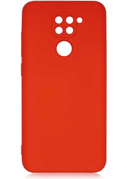 Xiaomi Redmi Note 9 Uyumlu Kılıf Mara Lansman Kapak, Kırmızı