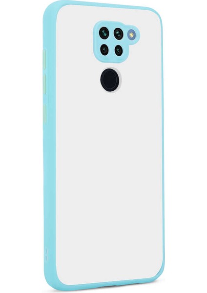 Xiaomi Redmi Note 9 Uyumlu Kılıf Hux Kapak, Turkuaz