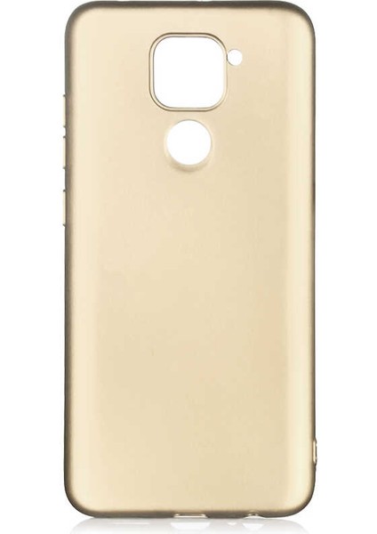 Xiaomi Redmi Note 9 Uyumlu Kılıf Premier Silikon Kapak, Gold