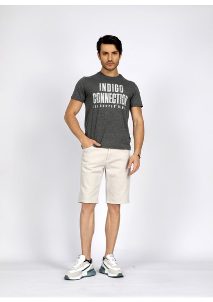 Slim Fit Haki Erkek Şort 242 Lcm 221010 Lonceso A. Haki