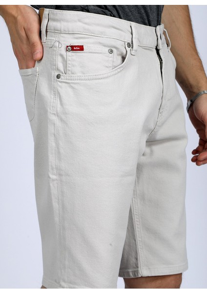 Slim Fit Haki Erkek Şort 242 Lcm 221010 Lonceso A. Haki